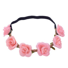 Load image into Gallery viewer, New Design Boho Headbands Hairband Women Ladies Floral Flower Festival Wedding Garland Head Band Beach Party Hair Accessories