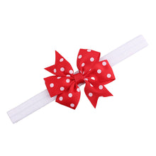 Load image into Gallery viewer, Christmas Headwear Girls Infant Hair Band Bow Headbands Flower Hair Accessories