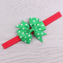 Load image into Gallery viewer, Christmas Headwear Girls Infant Hair Band Bow Headbands Flower Hair Accessories