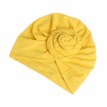 Load image into Gallery viewer, Winter Hat for Women Ladies Boho Beanie Scarf Turban Head Wrap Cap Elastic cotton  Solid Bonnets Hats