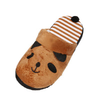 Load image into Gallery viewer, Lovely Cartoon Panda Home Floor Soft Stripe Slippers Female Shoes 36-40