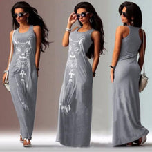 Load image into Gallery viewer, Women Casual Sleeveless Boho Long Cocktail Party Beach Dress