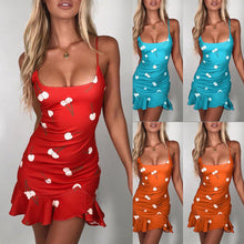 Load image into Gallery viewer, Women Summer Bandage Bodycon Casual Evening Party Short Mini Dress