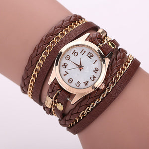 Gold Dial Quartz Watch