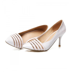 size 30-48 ladies brand high heel shoes pointed toe sexy women quality wedding pumps fashion dress footwear heels shoes P23492