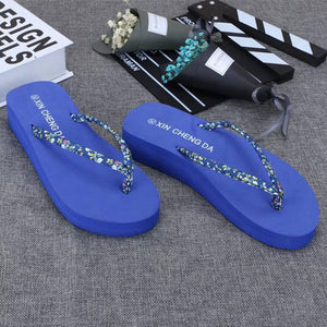 Women Summer Sandals Slippers Leisure Soft Flip Flops Beach Slipper