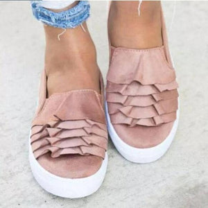 HEE GRAND 2018 New Women Flats Women Causal Slip-on Fashion Sneaker Solid Color Flat Loafer Soft Elegant Mujer Shoes XWD6999