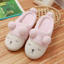 Load image into Gallery viewer, New 2018 Winter Slippers Women Home Shoes Cartoon Sheep Fashion Women&#39;s Slippers Warm Soft Ladies Brand Shoes Cute Indoor ZH2382