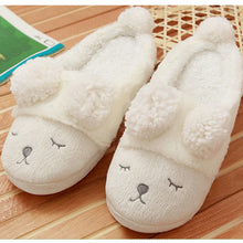 Load image into Gallery viewer, New 2018 Winter Slippers Women Home Shoes Cartoon Sheep Fashion Women&#39;s Slippers Warm Soft Ladies Brand Shoes Cute Indoor ZH2382